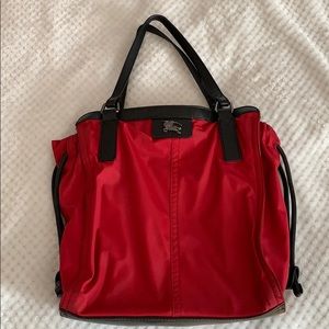 Nylon Burberry Tote